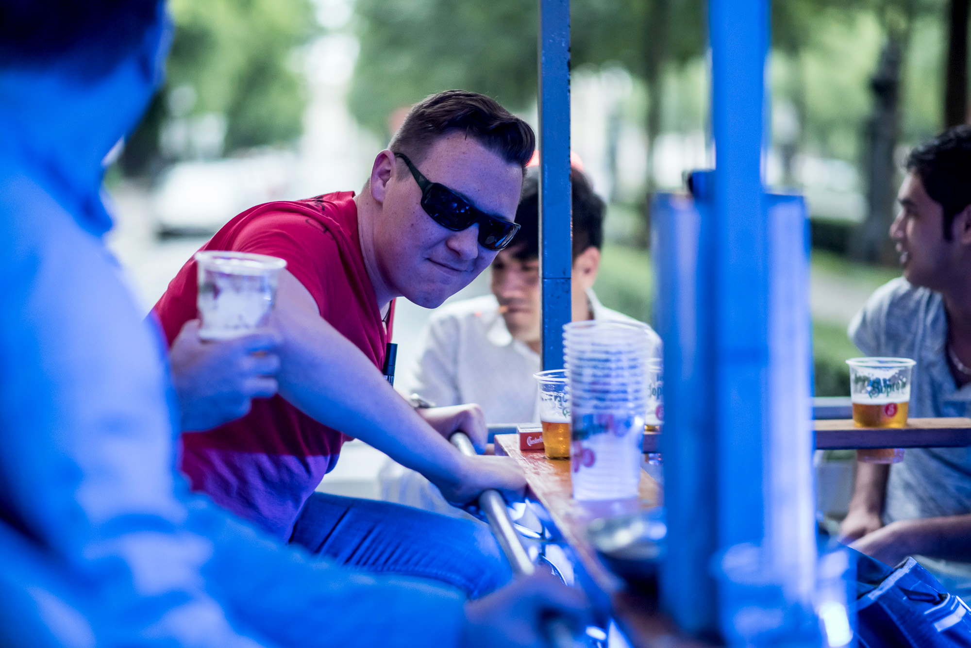 Felültem egy beerbike-ra, csodás volt!