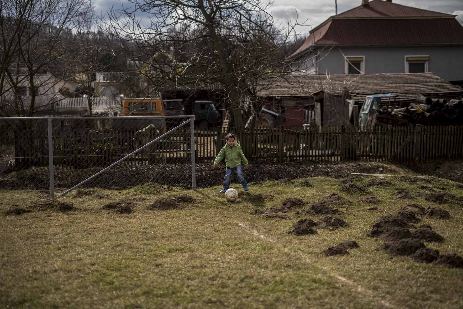 Egy krumpliszállító furgonban vittem őket az első meccsre