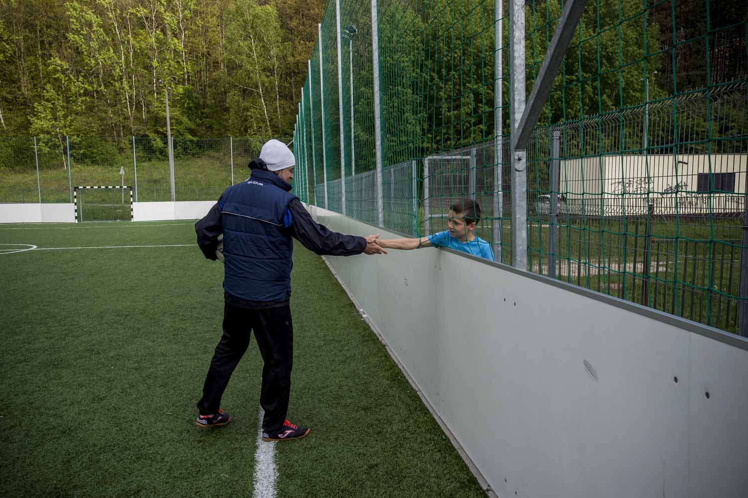 Egy krumpliszállító furgonban vittem őket az első meccsre