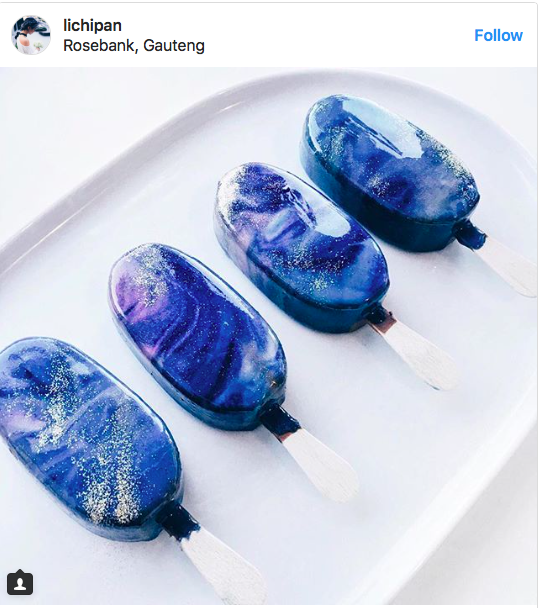 Csodaszép galaxis-jégkrém a nyár slágere