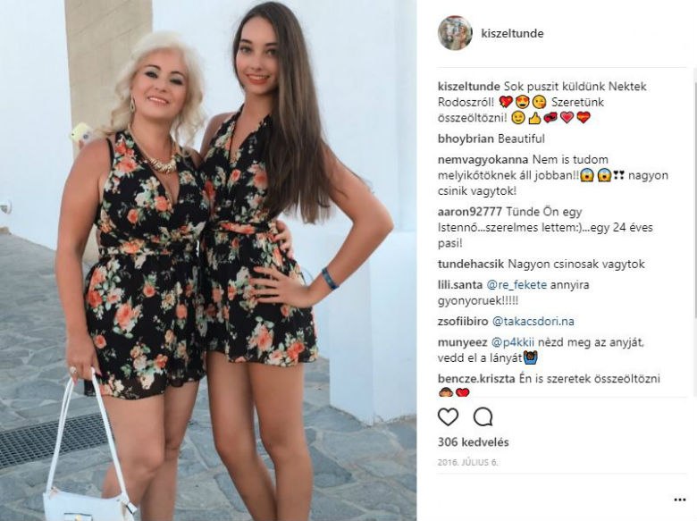 Kiszel Tünde és Donatella