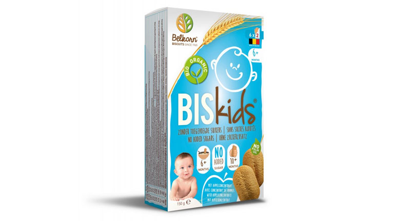 „Belkorn" Biskids Bio almás ízű babakeksz