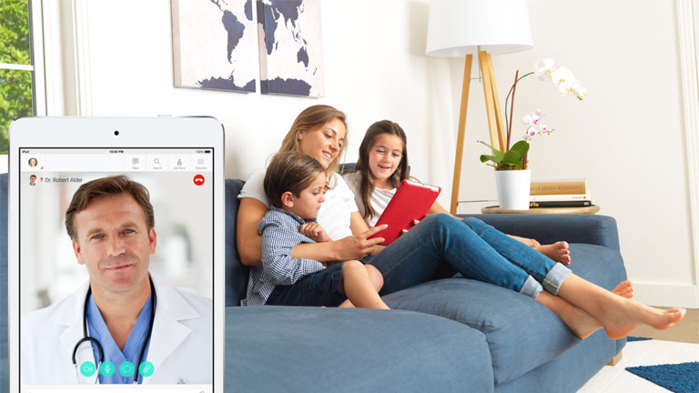 A HealthTap az egész családot elláthatja orvosi tanácsokkal (Fotó: https://www.healthtap.com/)