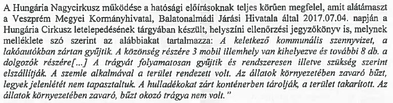 Elüldöznék a cirkuszt Balatonalmádiból