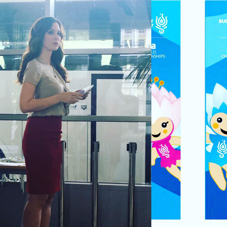 Demcsák Zsuzsa a FINA 2017 háziasszonya, és mindenért lelkesedik 