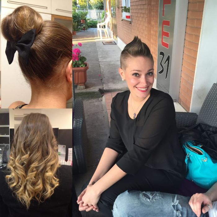 Elképesztő előtte-utána fotók nagy hajátalakulásokról