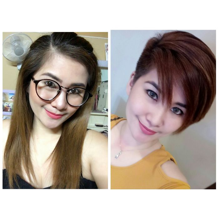 Elképesztő előtte-utána fotók nagy hajátalakulásokról