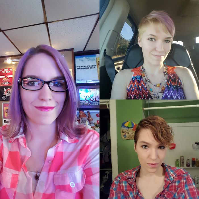 Elképesztő előtte-utána fotók nagy hajátalakulásokról