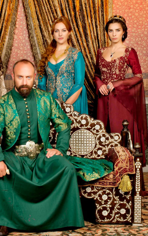 A Szulejmán sorozatban Nur Fettahoglu és Meryem Üzerli riválisok voltak