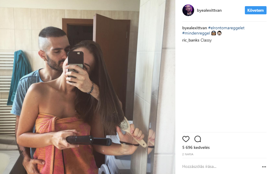 ByeAlex és a szerelme Rómában vakációznak
