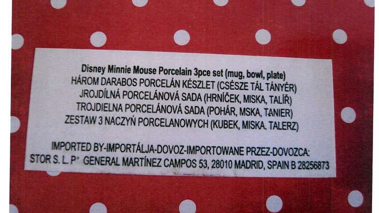 Rákkeltő gyermekétkészletet hív vissza Nébih - fotó