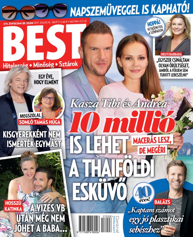 10 milliós esküvőt tervez Kasza Tibi