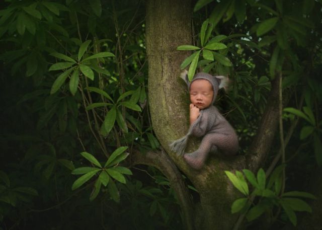 Egy anya csodálatos újszülött fotói az élet csodáját ünneplik