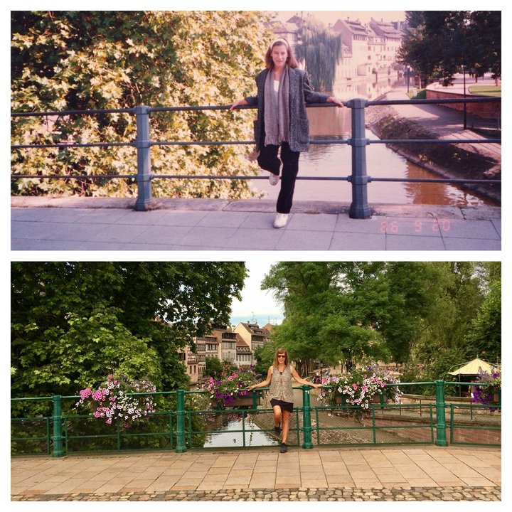 30 évvel később alkotta újra régi, cserediákként készített fotóit egy nő