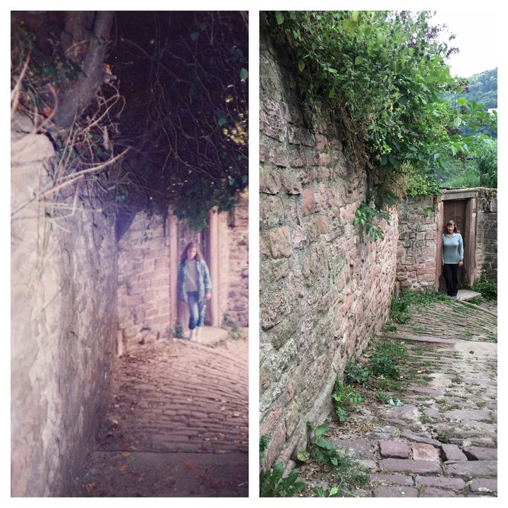 30 évvel később alkotta újra régi, cserediákként készített fotóit egy nő