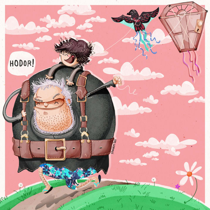 Cuki Trónok harcás rajzokkal lepte meg kislányát egy apuka