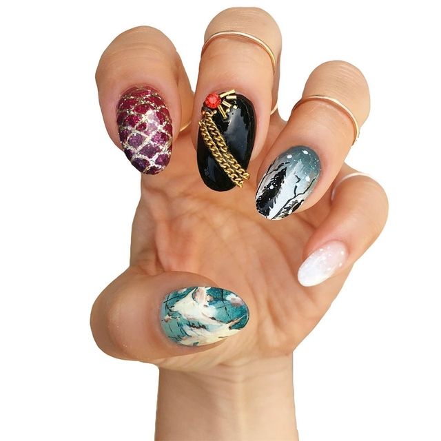 A Trónok harcás manikűrökbe belekáprázik a szemed!