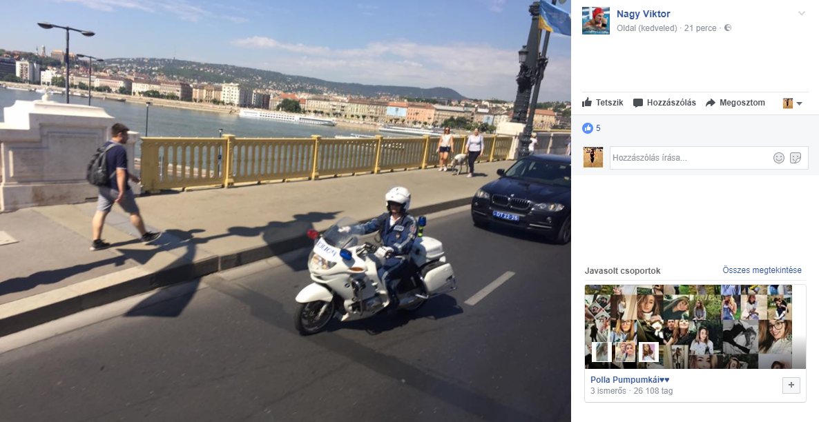 Rendőri felvezetést kaptak