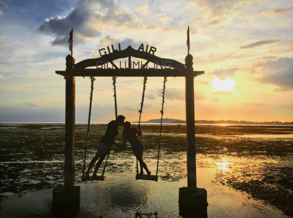 Egy igazán romantikus kép Alexáról és Mátéról