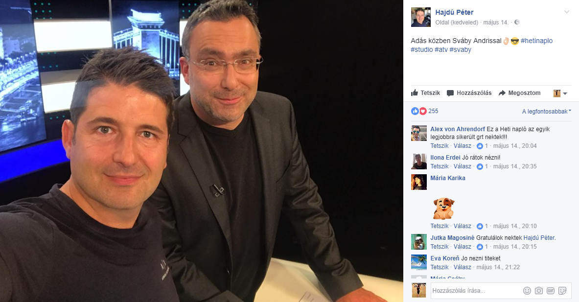 Sváby András műsorát is az ő cége gyártja