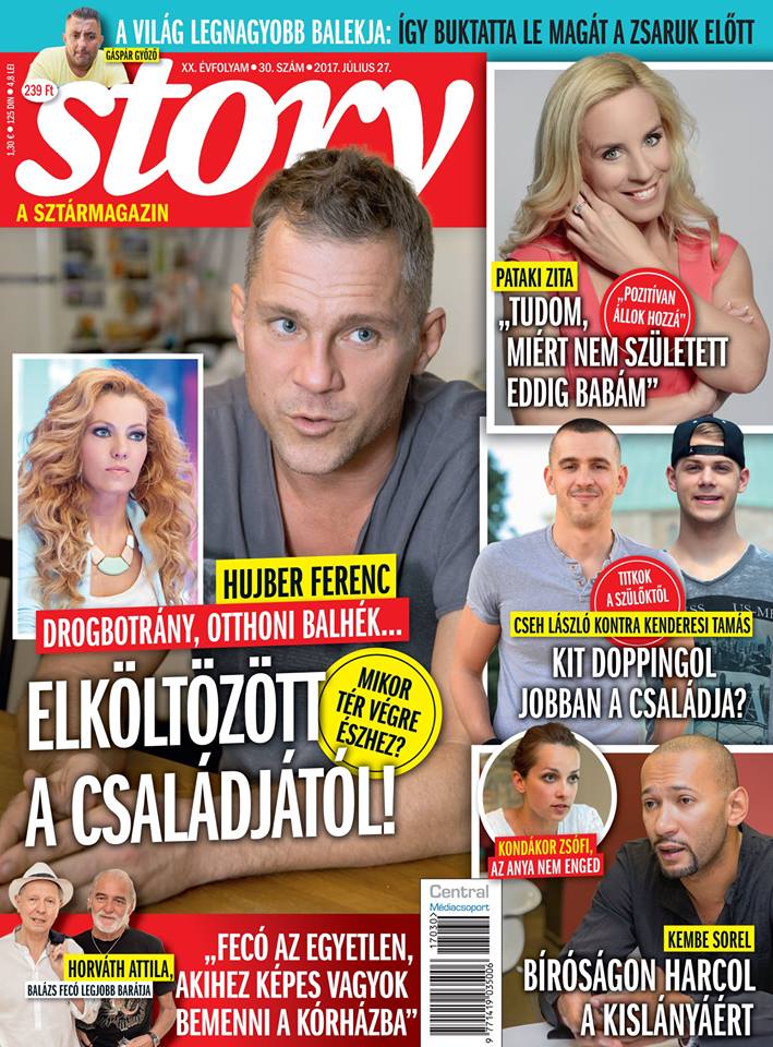 Hujber Ferenc elköltözött a családjától