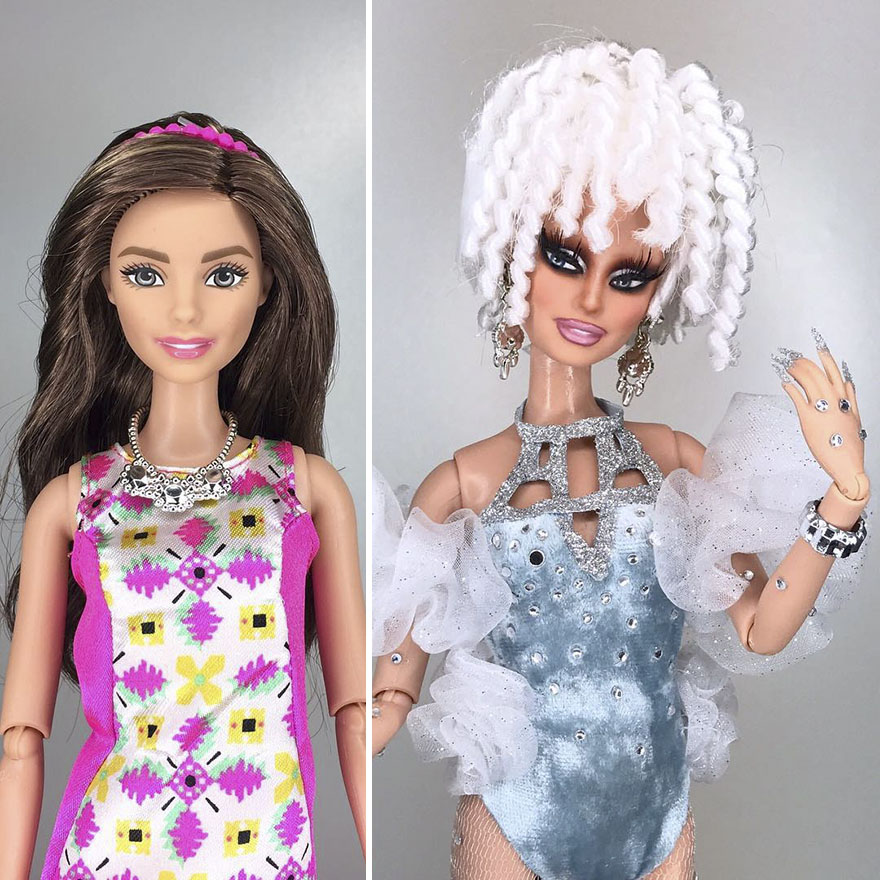 Így néznének ki a Barbie babák drag queenekként