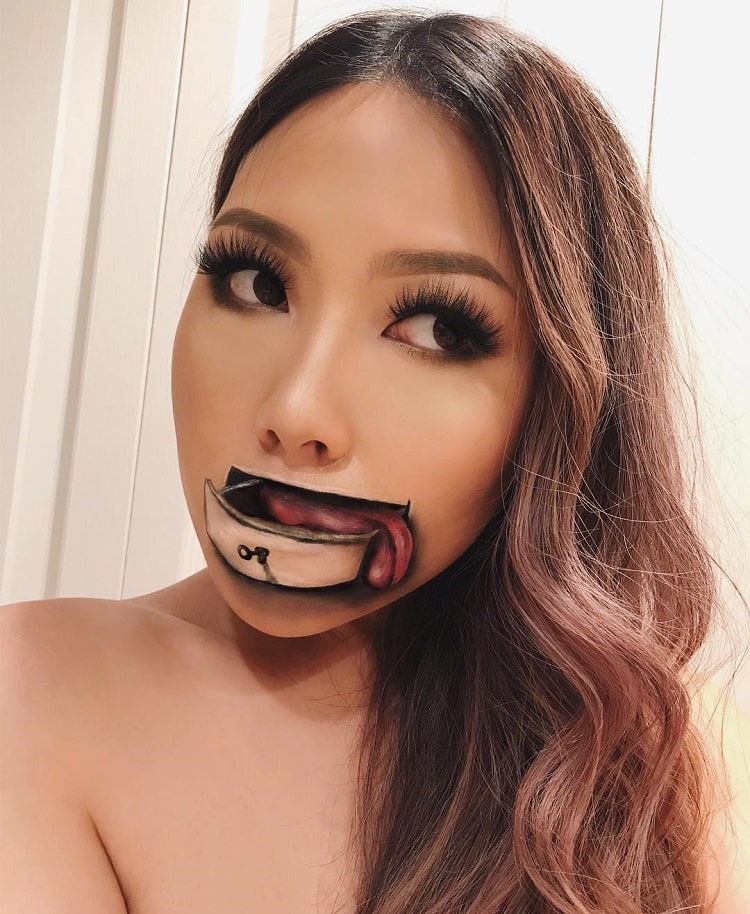 Garantáltan rémálmaid lesznek az extanárnő hátborzongató sminkjeitől