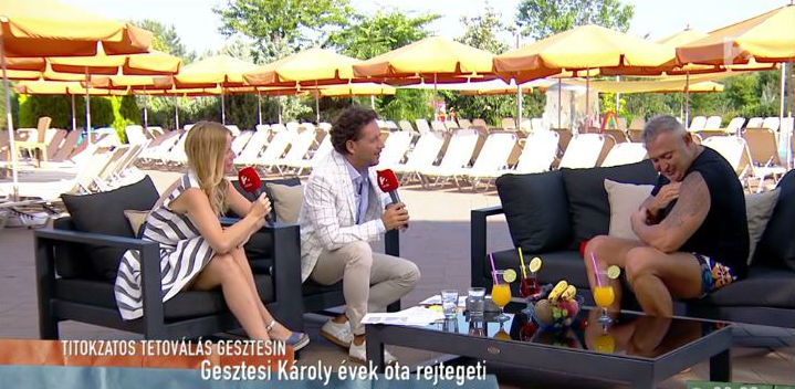Gesztesi Károly a Mokkában is mesélt a tetoválásáról