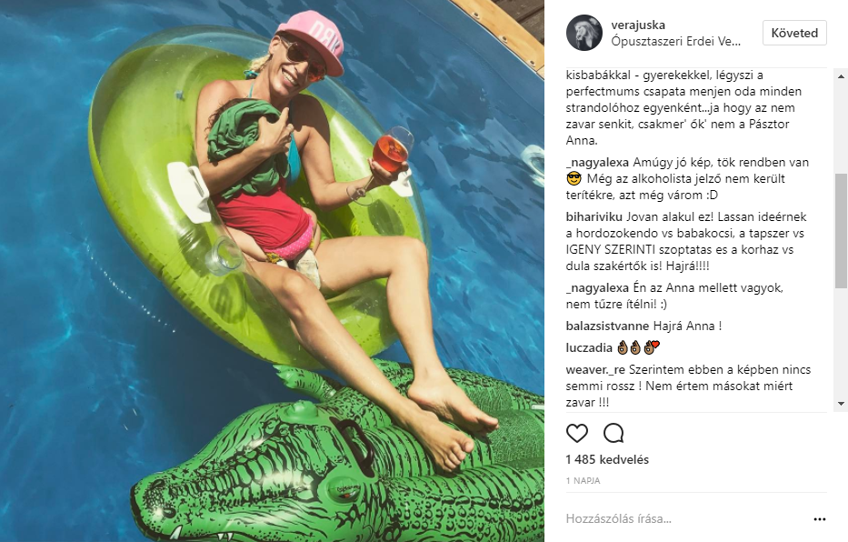 Megszólalt a botrányt kavarő gyerekes képéről Pásztor Anna Megszólalt a botrányt kavarő gyerekes képéről Pásztor Anna