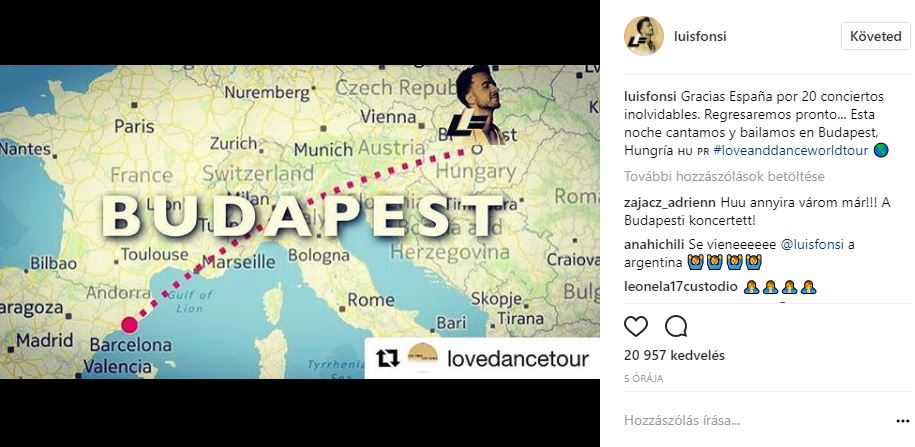 Luis Fonsi rajongói örültek, amikor ezt a képet posztolta a Despacito énekese