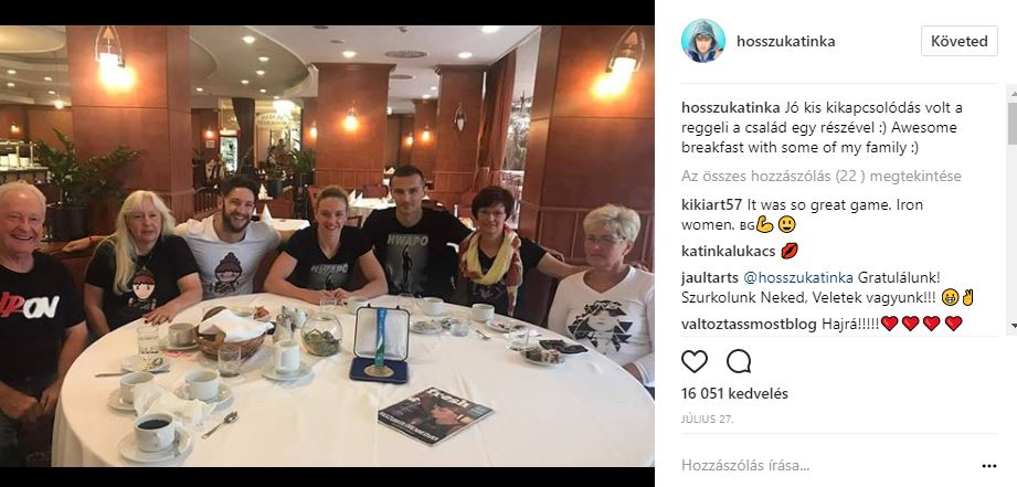 Hosszú Katinka nem volt ott a testvére esküvőjén Hosszú Katinka nem volt ott a testvére esküvőjén