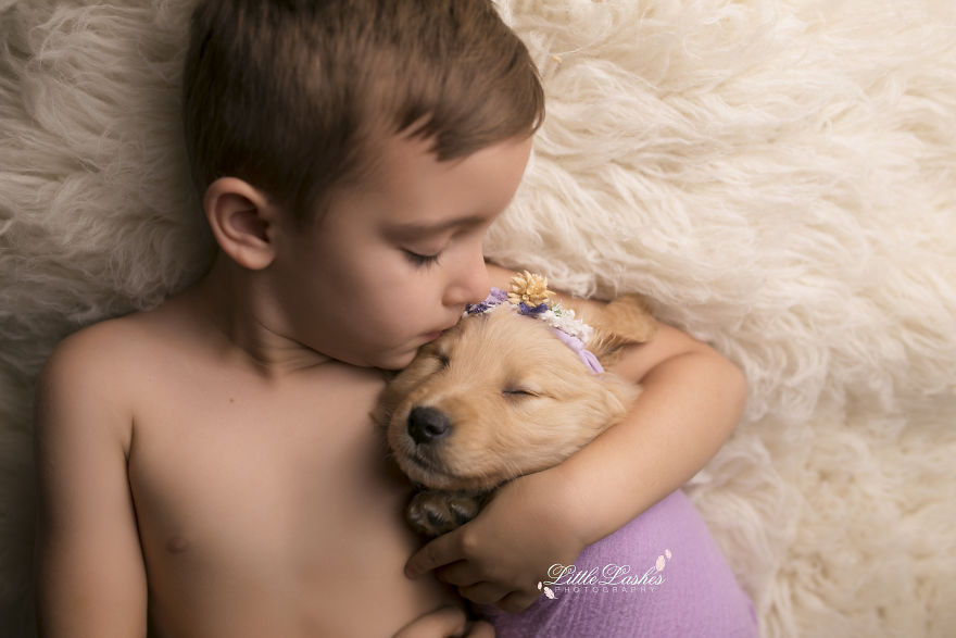 Zokogva imádod majd a tündéri kiskutya babafotóit