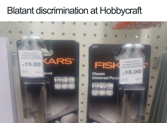 10 fotó, ami megmutatja, mennyire kínkeserves dolog balkezesnek lenni