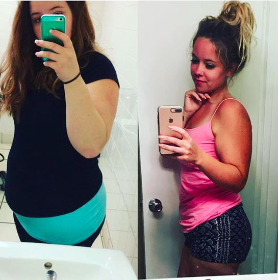 Egyszer sem volt edzőteremben mégis durván lefogyott a fiatal anyuka