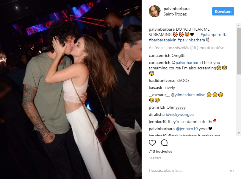 Eldőlt! Egy világsztárral jár Palvin Barbi