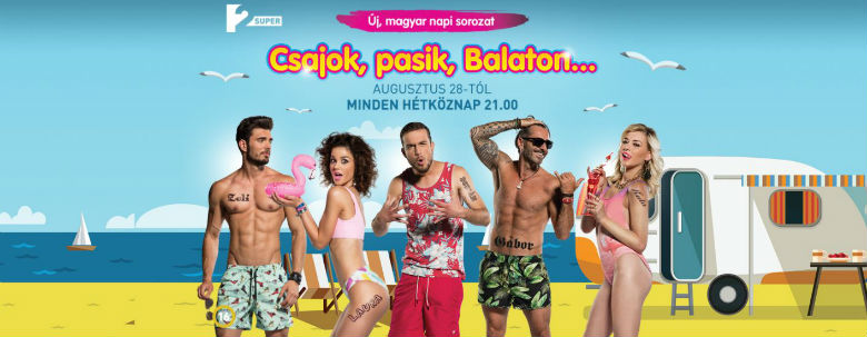 Csajok, pasik Balaton augusztus 28-tól látható a SuperTV2 műsorán Csajok, pasik Balaton augusztus 28-tól látható a SuperTV2 műsorán