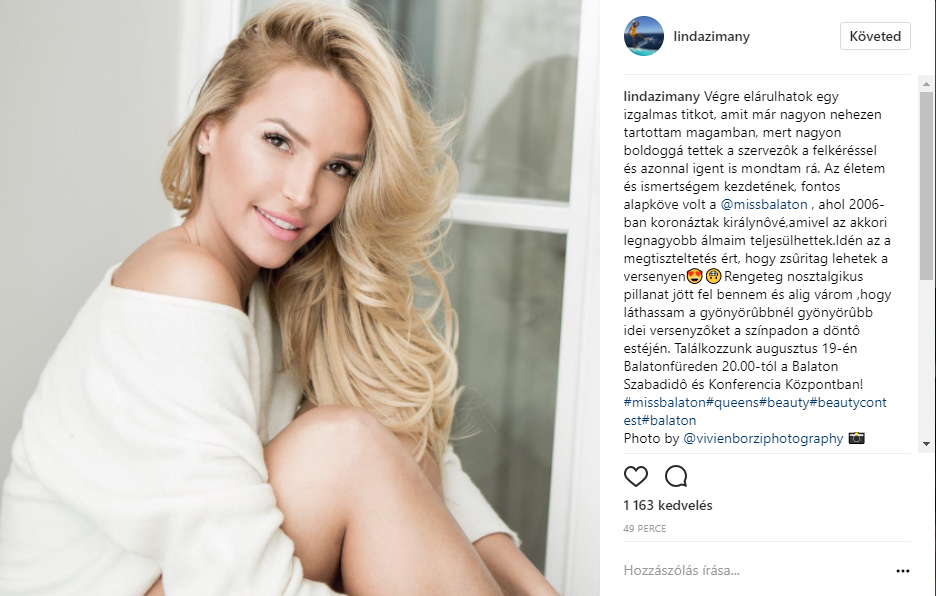 Testhez álló feladatot kapott Zimány Linda