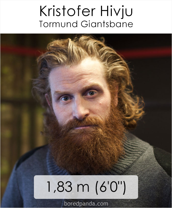 A legalacsonyabbtól a legmagasabbig a Trónok harca stábjában