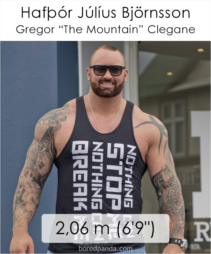 A legalacsonyabbtól a legmagasabbig a Trónok harca stábjában