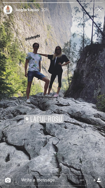 Kapás Bogi szerelmes képétől mind elolvadunk Kapás Bogi szerelmes képétől mind elolvadunk