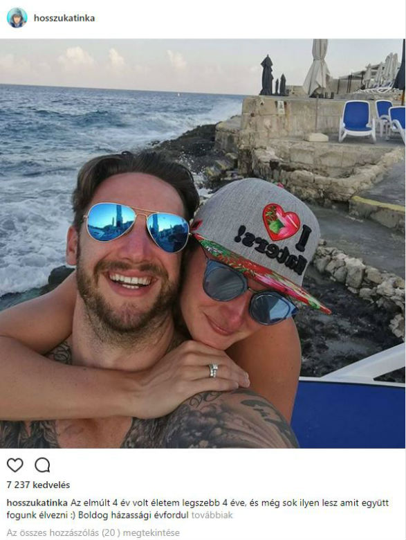 Hosszú Katinka posztja 