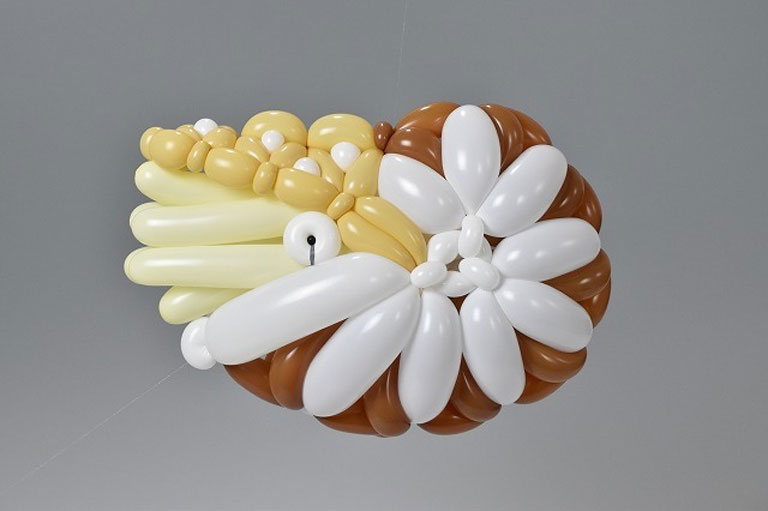 Láttál-e már lufiból hajtogatott nautiluszcsigát? (Fotó: isopresso.tumblr.com)