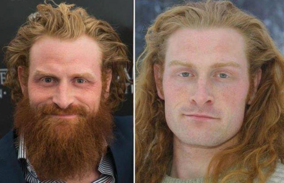 Így fest a Trónok harca vadembere szakáll nélkül