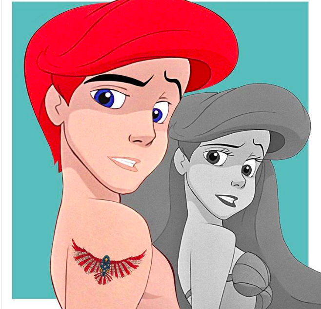 Így néznének ki a Disney szereplői, ha transzneműnek születnek