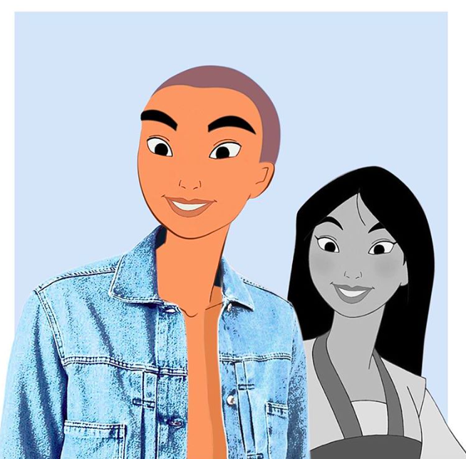 Így néznének ki a Disney szereplői, ha transzneműnek születnek