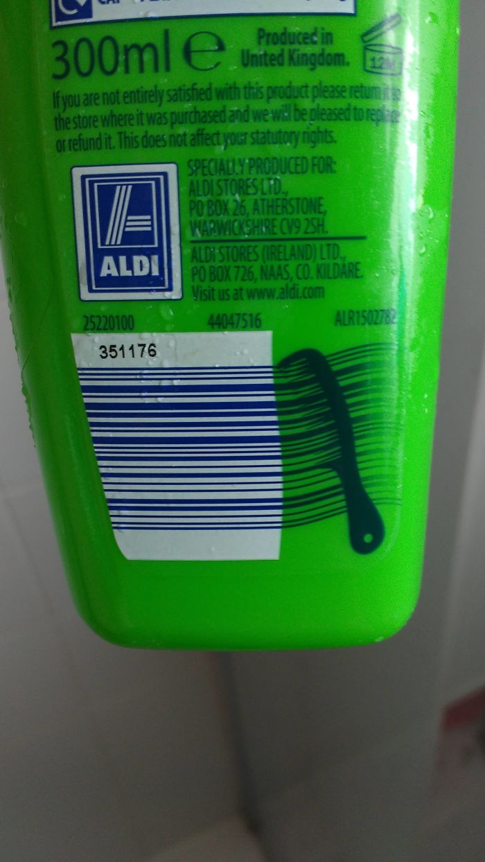 Amikor a vonalkód a legjobb az egész csomagoláson Amikor a vonalkód a legjobb az egész csomagoláson