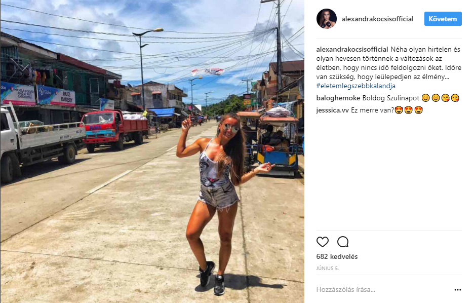 A fitnesz világbajnok Kocsis Alexandra is harcba szállt a Survivor főnyereményért