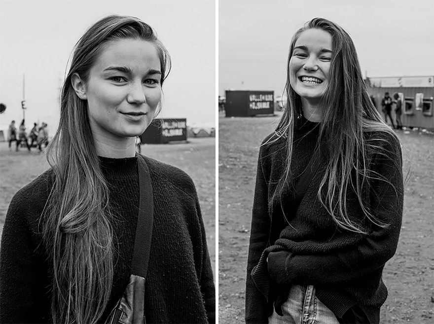 Így néznek ki az emberek egy csók előtt és csók után