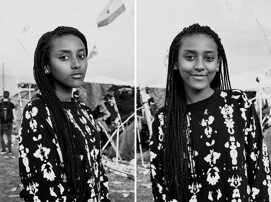 Így néznek ki az emberek egy csók előtt és csók után