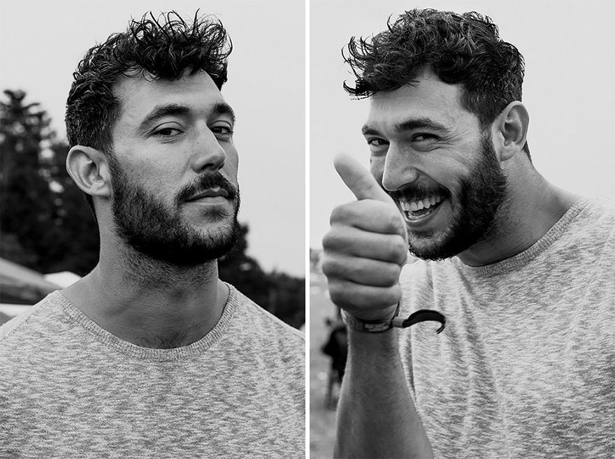 Így néznek ki az emberek egy csók előtt és csók után